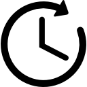 시계 방향으로 회전 icon