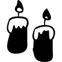 velas de navidad icon