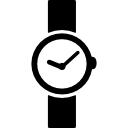 reloj de pulsera icon