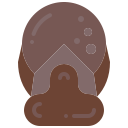 pastel de lava icon