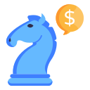 Business strategy icon