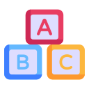 bloque abecedario icon