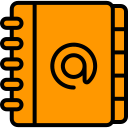 directorio telefónico icon