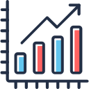 gráfico de barras icon