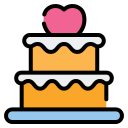 pastel de bodas icon