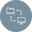 transferencia de archivos icon