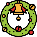 corona de navidad icon