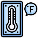 fahrenheit icon