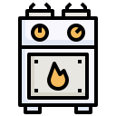 estufa de gas icon