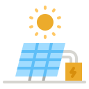 célula solar icon