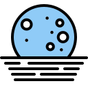 puesta de la luna icon