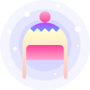 sombrero de invierno icon