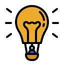 bombilla de ideas icon