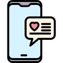 mensaje de amor icon