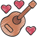 musica romantica icon