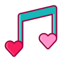 musica romantica icon