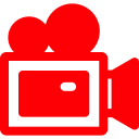 camara de video icon