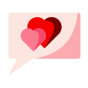 mensaje de amor icon