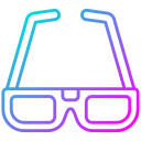 gafas 3d icon