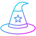 sombrero de bruja icon