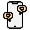 mensaje de amor icon