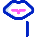 máscara de labios icon