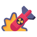 explosión nuclear icon