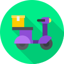 bicicleta de reparto icon