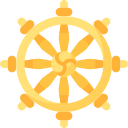 rueda del dharma icon