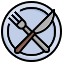 sin comida icon