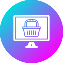 las compras en línea icon