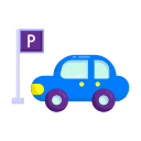 aparcamiento de coches icon