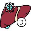 hepatitis d icon