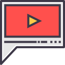 reprodutor de vídeo icon