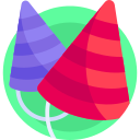 sombrero de fiesta icon