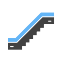 escalera mecánica icon