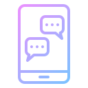 aplicación de chat icon