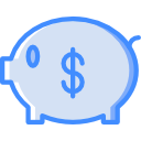 Piggy bank icon