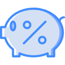 Piggy bank icon