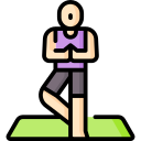 postura de yoga icon