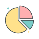 gráfico circular icon