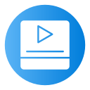 reproductor multimedia icon