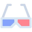 gafas 3d icon