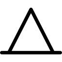 montaña angular icon