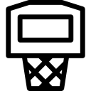 tabellone da basket icona