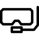 gafas y snorkel icon