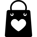 tas met een hart icoon