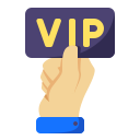 tarjeta vip icon