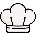 sombrero de cocinero icon