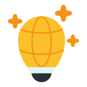 bombilla de ideas icon